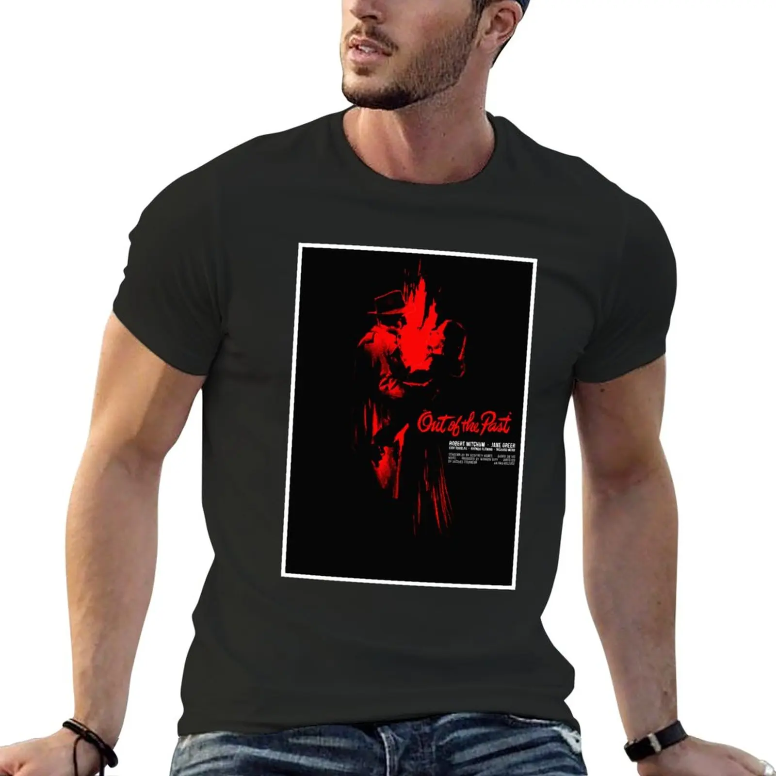 New Out of the Past (1947) - Movie poster design T-Shirt sports fan t-shirts oversized t shirts men t shirts
New Out of the Past (1947) - Movie poster design T-Shirt sports fan t-shirts oversized t shirts men t shirts