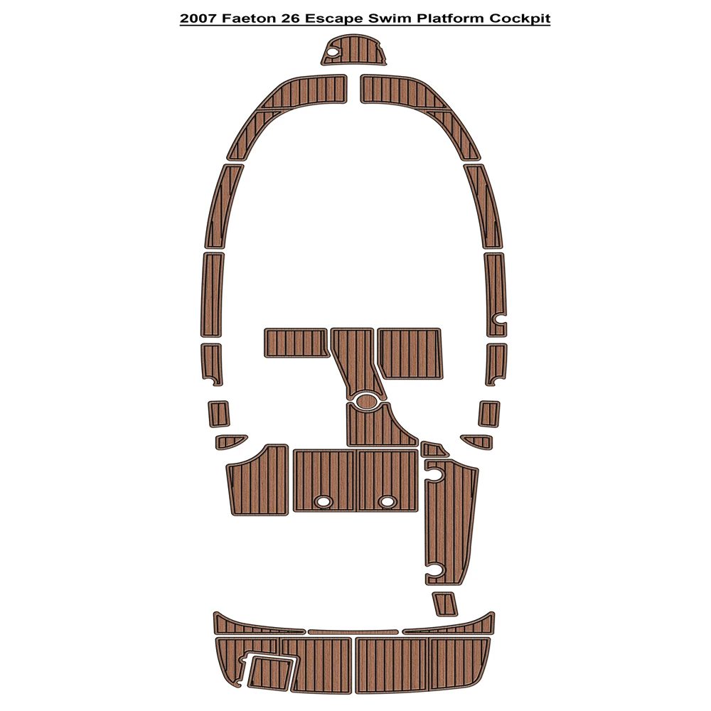 2007 Faeton 26 Escape Swim Platform Cockpit Pad Boat EVA Teak Floor SeaDek Gatorstep Style Self Adhesive dwseryy
2007 Faeton 26 Escape Swim Platform Cockpit Pad Boat EVA Teak Floor SeaDek Gatorstep Style Self Adhesive dwseryy