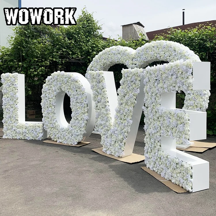2025 WOWORK Solid 3D Outdoor Wedding Decorations Party 4ft Marquee Flower Giant Floral Letter for Event Stage Props
2025 WOWORK Solid 3D Outdoor Wedding Decorations Party 4ft Marquee Flower Giant Floral Letter for Event Stage Props