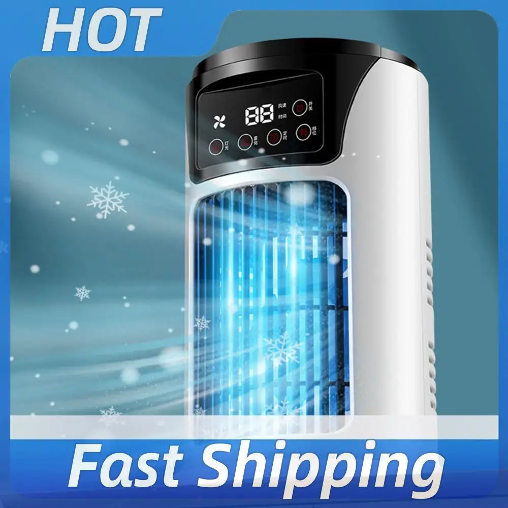 6 Speeds Water Cooling Fan Fan 6H Timer Misting Fan 300ML Water Tank for Home Bedroom Office
6 Speeds Water Cooling Fan Fan 6H Timer Misting Fan 300ML Water Tank for Home Bedroom Office