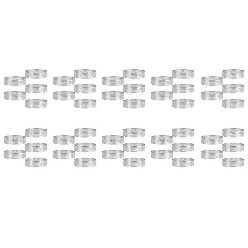 ABVT-перфорированное кольцо для пирога из нержавеющей стали, 50 шт. 5 см перфорированное кольцо для мусса для торта, круглые кольца для пирога своими руками для выпечки десертного кольца
ABVT-перфорированное кольцо для пирога из нержавеющей стали, 50 шт. 5 см перфорированное кольцо для мусса для торта, круглые кольца для пирога своими руками для выпечки десертного кольца