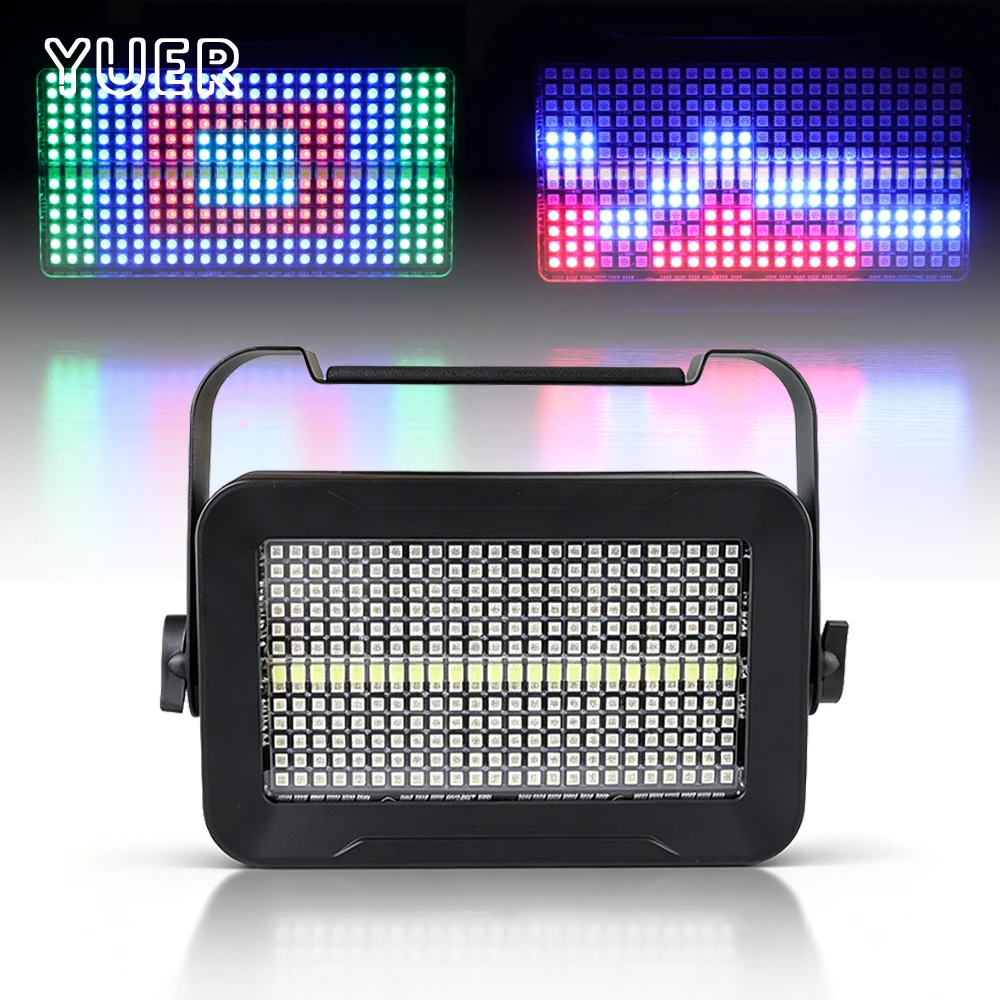YUER MINI LED 48+8 Zone 288PCS RGBW Party Strobe DMX512 Stage Lighting Wash For Christmas Home Party For Dj Disco Club Effect
YUER MINI LED 48+8 Zone 288PCS RGBW Party Strobe DMX512 Stage Lighting Wash For Christmas Home Party For Dj Disco Club Effect