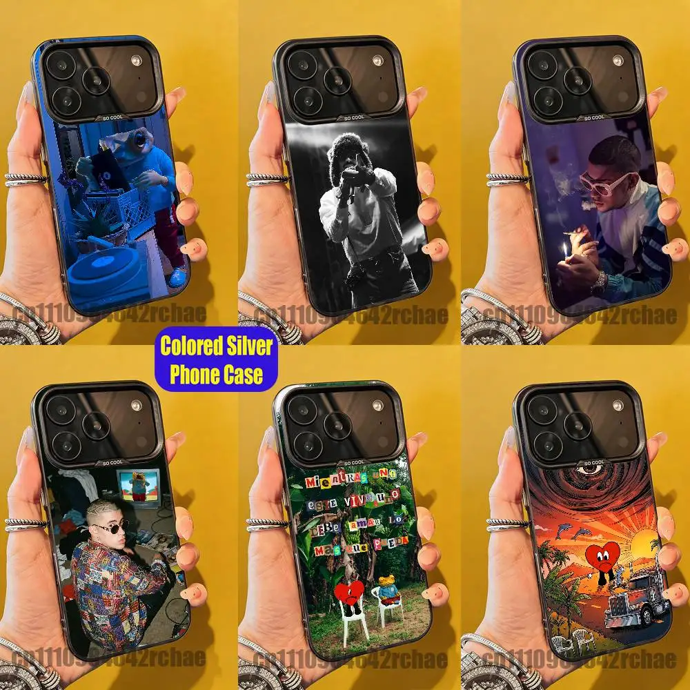 For Singer B-Bad B-Bunny DtMF Phone Case iPhone 15,16,12,14,13,17,11,E,Pro,Max,Plus,Air,Mini Color Silver Custom Cover
For Singer B-Bad B-Bunny DtMF Phone Case iPhone 15,16,12,14,13,17,11,E,Pro,Max,Plus,Air,Mini Color Silver Custom Cover
