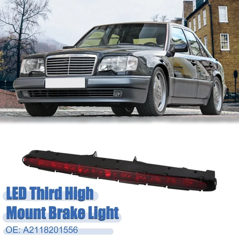 Rear Brake Tail LED Light Black/Red For Mercedes-Benz E 2003-2006 A2118201556 LED Rear High Level Third Brake Stop Light
Rear Brake Tail LED Light Black/Red For Mercedes-Benz E 2003-2006 A2118201556 LED Rear High Level Third Brake Stop Light