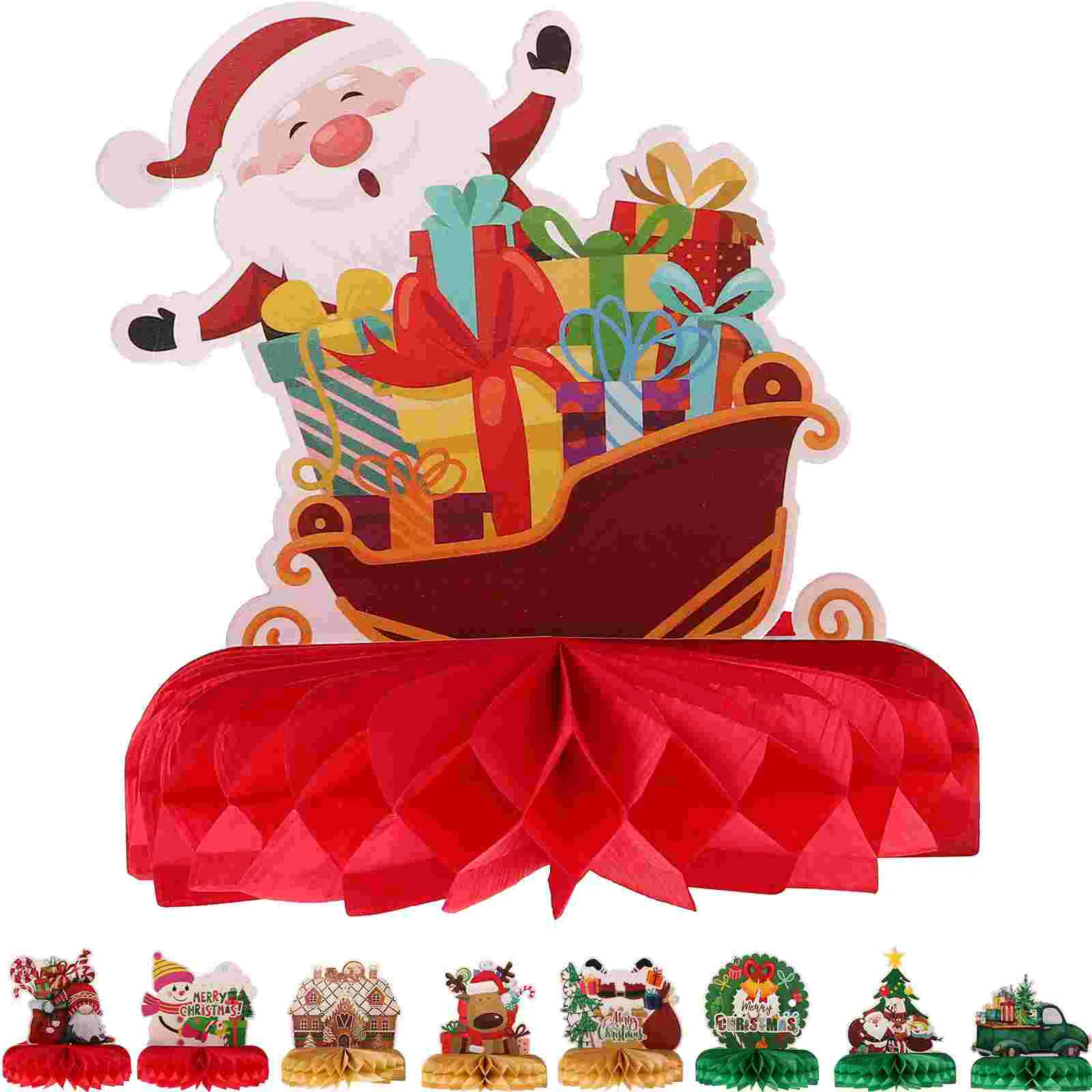9 Pcs Venue Setting Props Home Decor 3d Honeycomb Topper Paper Christmas Supplies
9 Pcs Venue Setting Props Home Decor 3d Honeycomb Topper Paper Christmas Supplies