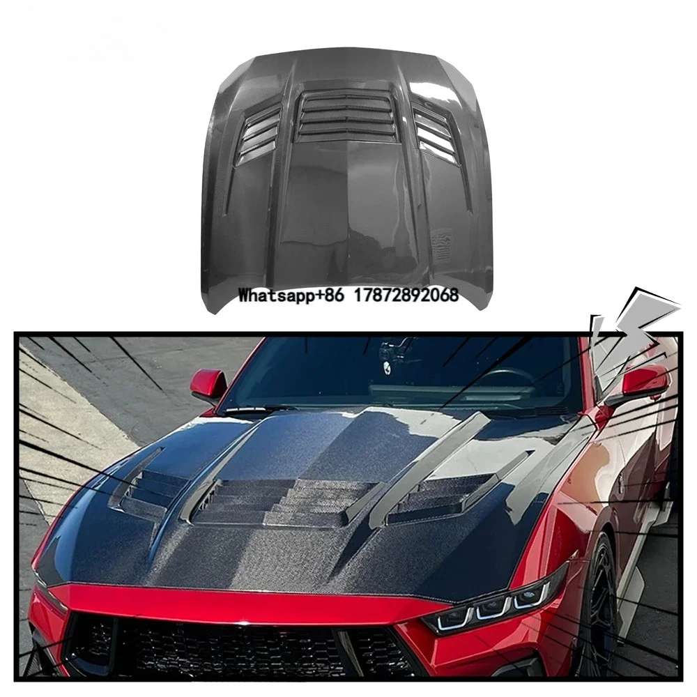 Shelby Style Carbon Fiber Hood for Mustang Gen7 S650 2024 2025 2026
Shelby Style Carbon Fiber Hood for Mustang Gen7 S650 2024 2025 2026