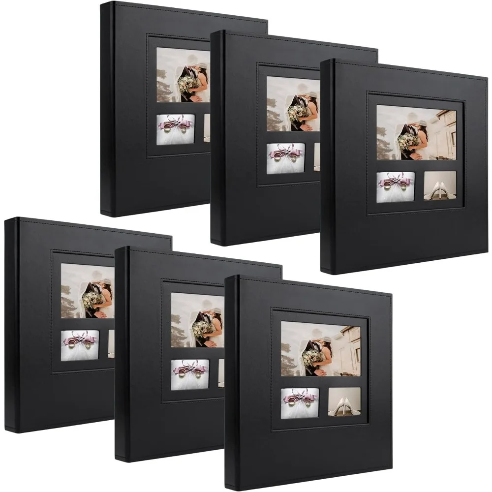 6 Pack 12.8x13.2 In Large Self-Stick Page Photo Album, Self Adhesive Leather Cover Albums Hold Magnetic Photo Album
6 Pack 12.8x13.2 In Large Self-Stick Page Photo Album, Self Adhesive Leather Cover Albums Hold Magnetic Photo Album