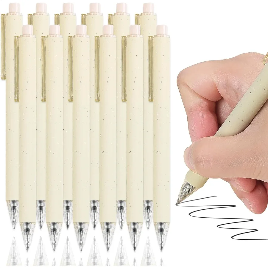 Gel Pens for Note Taking 12PCS Black Ink Fine Point Pen Black Gel Pens Quick Dry Ink 0.5mm Smooth Writing Pen for Home Office A
Gel Pens for Note Taking 12PCS Black Ink Fine Point Pen Black Gel Pens Quick Dry Ink 0.5mm Smooth Writing Pen for Home Office A