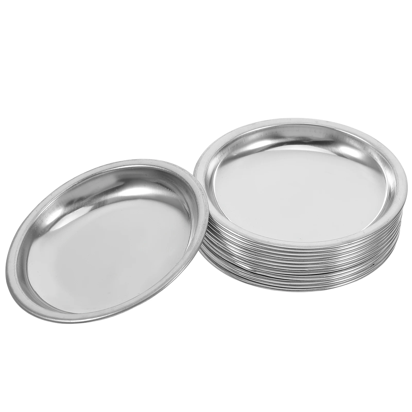 12 Pcs Tea Bag Saucer Metal Bowls Compact Holders Round Chinese Teacup Tray Silver Plate Catering Teabag Stand Travel
12 Pcs Tea Bag Saucer Metal Bowls Compact Holders Round Chinese Teacup Tray Silver Plate Catering Teabag Stand Travel