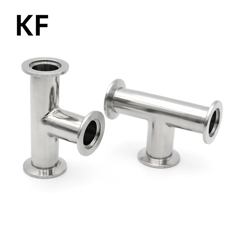 KF Vacuum Equal Tee KF16 KF25 KF40 KF50 304 Stainless Steel Sanitary Tri Clamp Flange Joint Pipe Fitting Tube
KF Vacuum Equal Tee KF16 KF25 KF40 KF50 304 Stainless Steel Sanitary Tri Clamp Flange Joint Pipe Fitting Tube