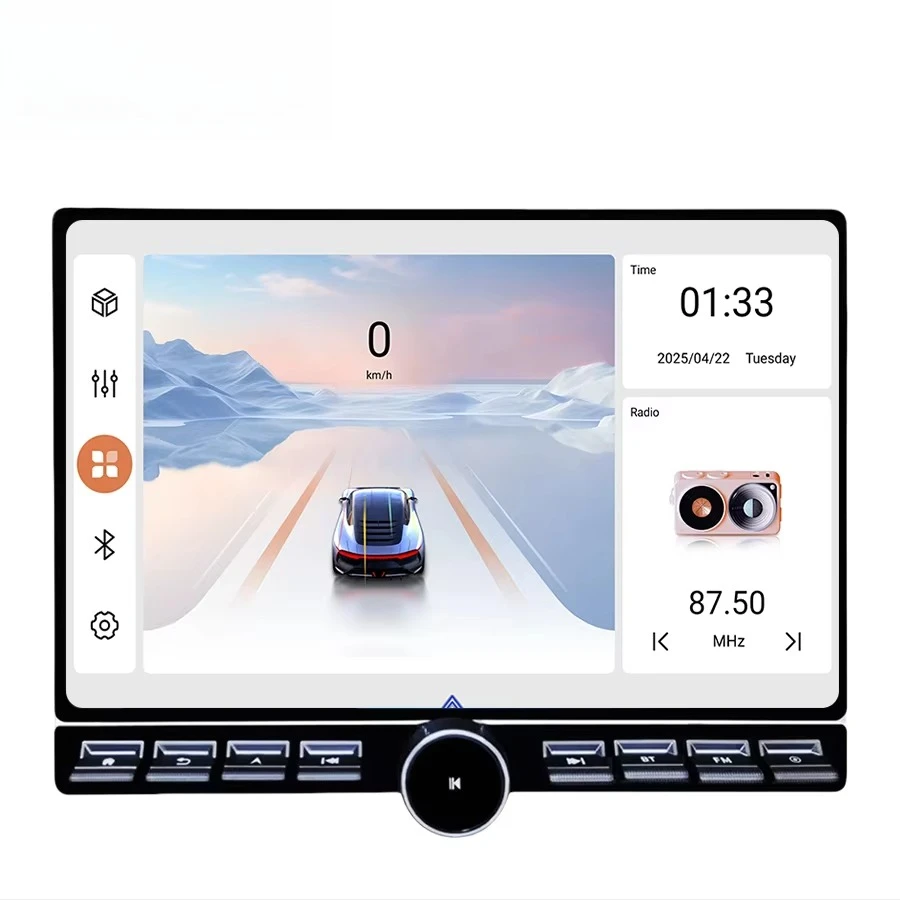 13-Inch single-knob car radio supports wireless Carplay and automatic built-in WiFi car DVD player
13-Inch single-knob car radio supports wireless Carplay and automatic built-in WiFi car DVD player