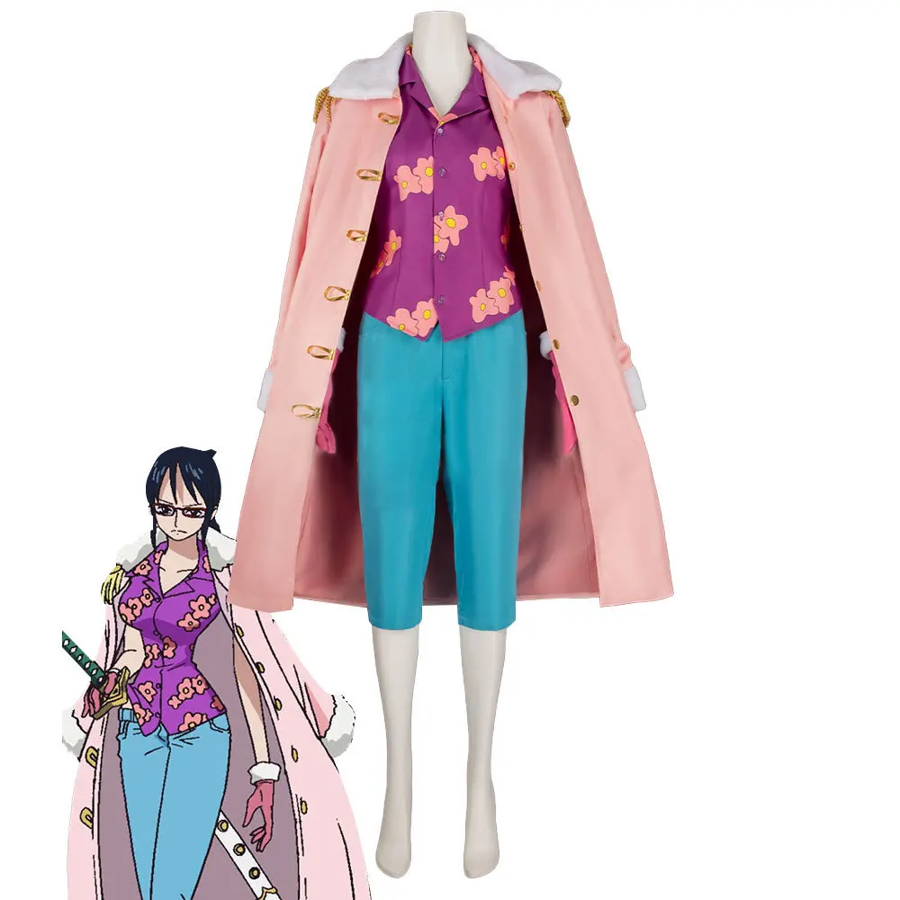 OnePiece Tashigi Аниме Восточно-синий морской костюм Colonel Tashigi Карнавальная вечеринка Пираты Король Одевание
OnePiece Tashigi Аниме Восточно-синий морской костюм Colonel Tashigi Карнавальная вечеринка Пираты Король Одевание