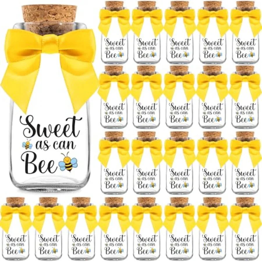 Vtage Party Favor Glass Bottles with Ribbons and Stickers - Classy Shower and Souvenir for Guests and Table Centerpiece Decorat
Vtage Party Favor Glass Bottles with Ribbons and Stickers - Classy Shower and Souvenir for Guests and Table Centerpiece Decorat