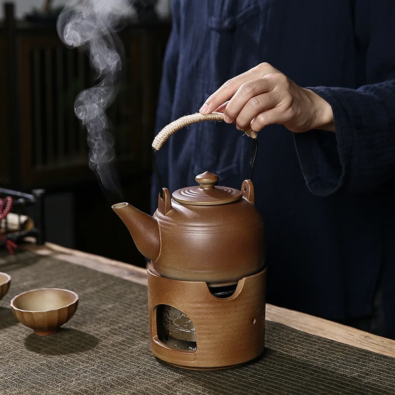 Gilt Rust Glaze Ceramic Tiliang Teapot retro Handmade Kung Fu Brewing Teapot Chinese Style Luxury Tea Set Home Tea Ceremony Pot
Gilt Rust Glaze Ceramic Tiliang Teapot retro Handmade Kung Fu Brewing Teapot Chinese Style Luxury Tea Set Home Tea Ceremony Pot