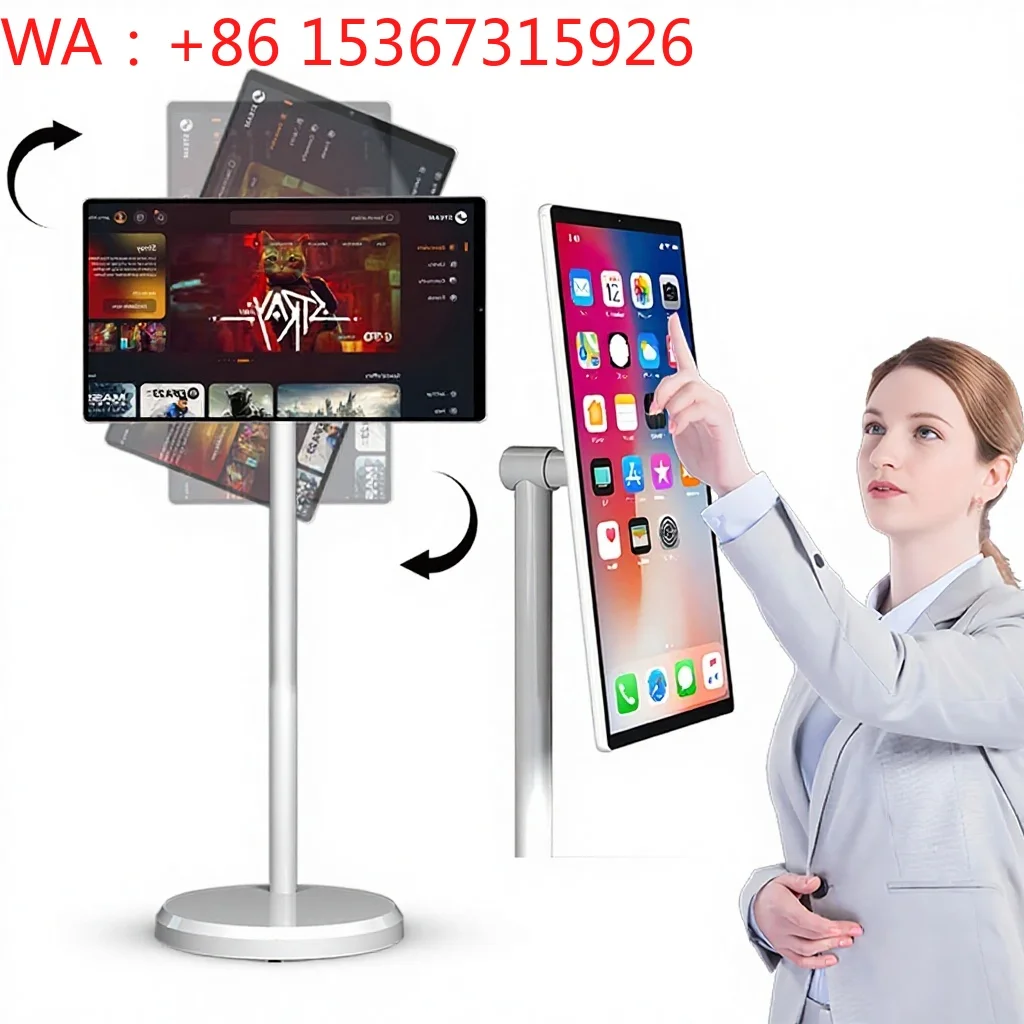 32 Inch Full HD 1080P 60Hz Rotatable Touch Screen Smart Digital Signage Portable Indoor Display With Mobile Wheels
32 Inch Full HD 1080P 60Hz Rotatable Touch Screen Smart Digital Signage Portable Indoor Display With Mobile Wheels
