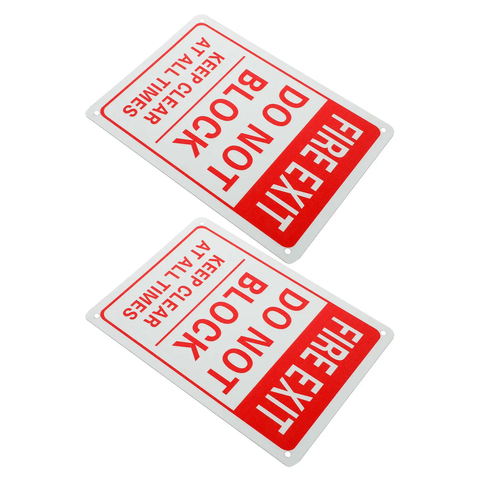 2Pcs Aluminum Alloy Fire Exit Sign Emergency Exit Signs for Supermarket School Building Compliance Fire Safety Standard Visible
2Pcs Aluminum Alloy Fire Exit Sign Emergency Exit Signs for Supermarket School Building Compliance Fire Safety Standard Visible
