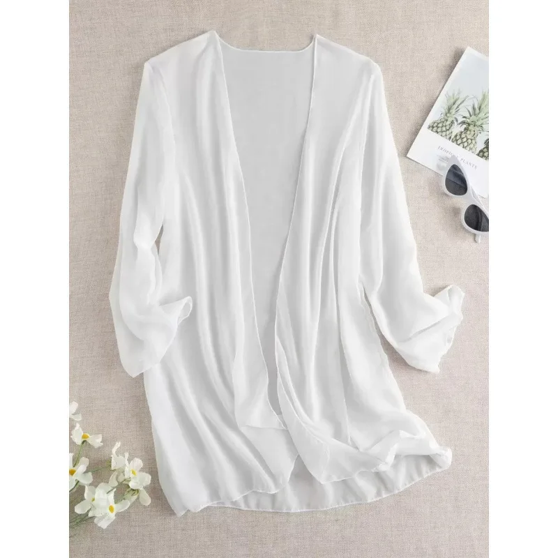 Pure Color Knitted Cardigan Open-Shirt Women's Spring Fashion Soft Fabric Comfortable Fit Casual Elegant Style
Pure Color Knitted Cardigan Open-Shirt Women's Spring Fashion Soft Fabric Comfortable Fit Casual Elegant Style