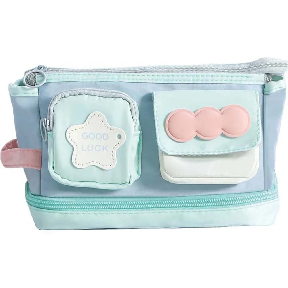 Multilayer Y2K Star Stationery Bag Handheld Desktop Storage Korean Pencil Case Aesthetic Large Capacity Ins Pencil Pouch Student
Multilayer Y2K Star Stationery Bag Handheld Desktop Storage Korean Pencil Case Aesthetic Large Capacity Ins Pencil Pouch Student