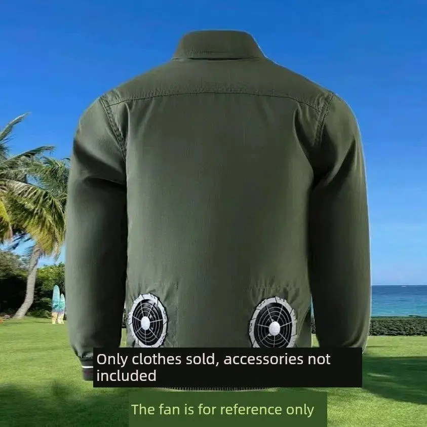 Men's And Women's Labor Protection Clothing Summer Air Conditioner Fan Sle Workwear Heat Reduction Single Piece orm
Men's And Women's Labor Protection Clothing Summer Air Conditioner Fan Sle Workwear Heat Reduction Single Piece orm