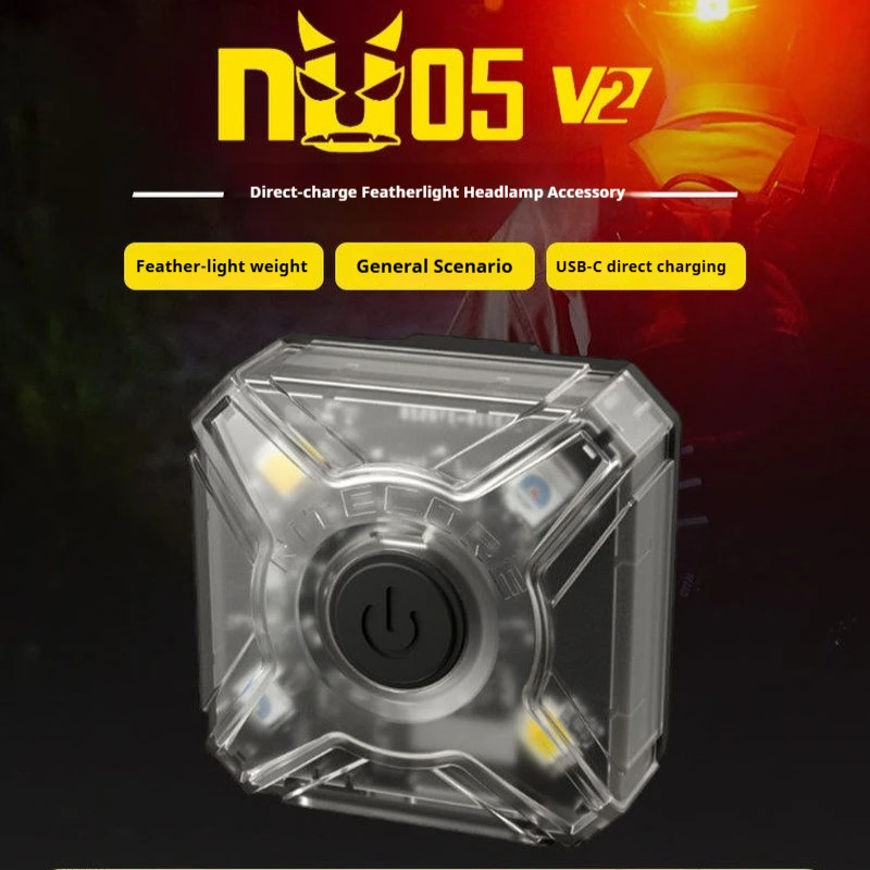 NU05 V2 Companion Safety Warning Light Rechargeable 3.7V 120mAh For Outdoor Night Hiking Backpack Helmet Wrist
NU05 V2 Companion Safety Warning Light Rechargeable 3.7V 120mAh For Outdoor Night Hiking Backpack Helmet Wrist