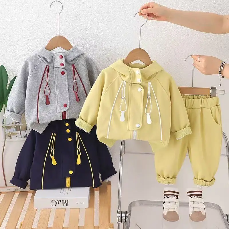 Boys Autumn Suit Suit 2025 New Female Baby Spring and Autumn Casual Collision Kanbar Hoodie Long-sleeved Two-piece Set Tide
Boys Autumn Suit Suit 2025 New Female Baby Spring and Autumn Casual Collision Kanbar Hoodie Long-sleeved Two-piece Set Tide