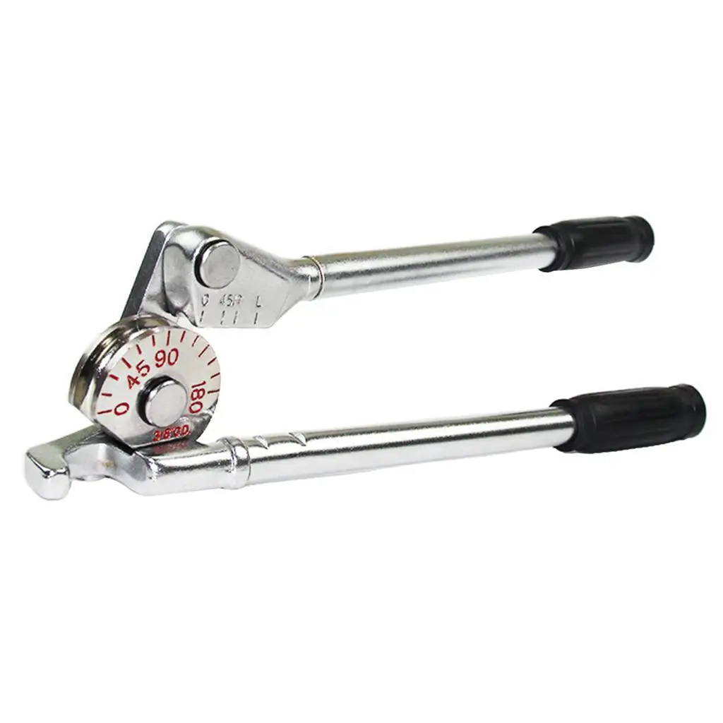 Сверхмощный рычажный трубогиб, гибочный инструмент для гибки водопроводных газов диаметром 3/8 дюйма и 10 мм
Сверхмощный рычажный трубогиб, гибочный инструмент для гибки водопроводных газов диаметром 3/8 дюйма и 10 мм