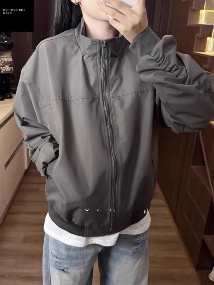 ay American Sle Pilot Jaet Men's ort Baseball Coat Autumn Sli High-End Sensation OOTD Matching Outerwear
ay American Sle Pilot Jaet Men's ort Baseball Coat Autumn Sli High-End Sensation OOTD Matching Outerwear