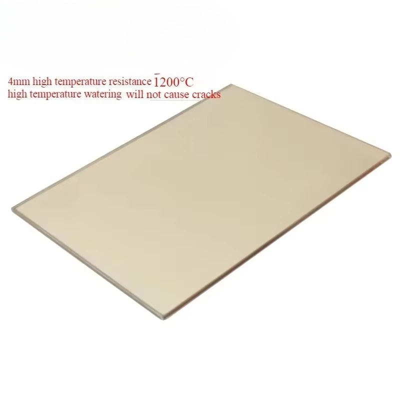 1PCS High temperature resistant Glass thickness 4mm Fireplace door glass wood stove transparent microcrystalline ceramic glass
1PCS High temperature resistant Glass thickness 4mm Fireplace door glass wood stove transparent microcrystalline ceramic glass