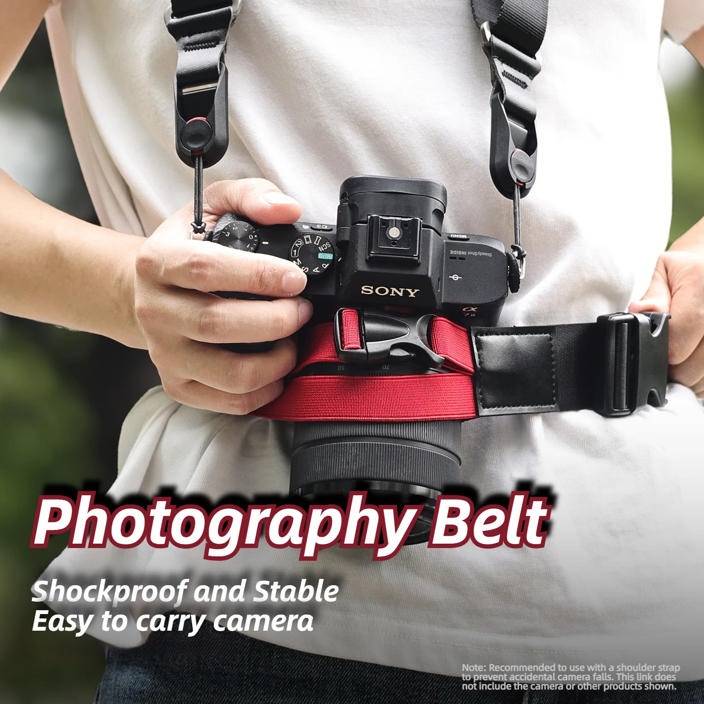 Camera Waist Strap Adjustable Camera Belt Stable Photography Fixed Belt Outdoor Cycling Prevent Falling Photography belt
Camera Waist Strap Adjustable Camera Belt Stable Photography Fixed Belt Outdoor Cycling Prevent Falling Photography belt