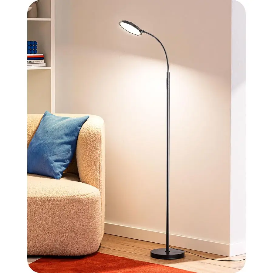 LED Floor Lamp, 1300LM Super Bright Reading Floor Lamps for Living Room, Dimmable 4 Color Temperature Standing Lamp, Remote amp
LED Floor Lamp, 1300LM Super Bright Reading Floor Lamps for Living Room, Dimmable 4 Color Temperature Standing Lamp, Remote amp