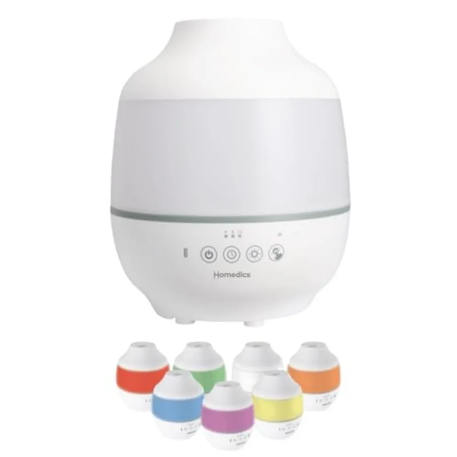 TotalComfort Humidifier Large Air Humidifiers for Bedroom, Plants, Office Cool Mist, Essential Oil Pads and Built-In Timer, 7-C
TotalComfort Humidifier Large Air Humidifiers for Bedroom, Plants, Office Cool Mist, Essential Oil Pads and Built-In Timer, 7-C