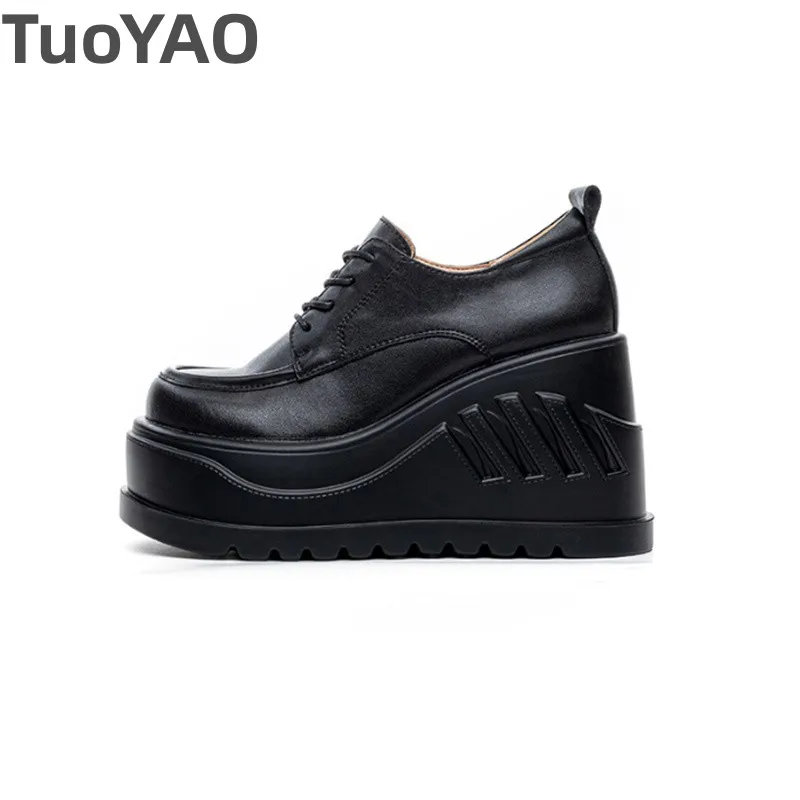 Ботинки из натуральной кожи 10 см, осенние женские ботинки, повседневные весенние туфли-лодочки, дышащая обувь на танкетке Мэри Джейн на платформе
Ботинки из натуральной кожи 10 см, осенние женские ботинки, повседневные весенние туфли-лодочки, дышащая обувь на танкетке Мэри Джейн на платформе