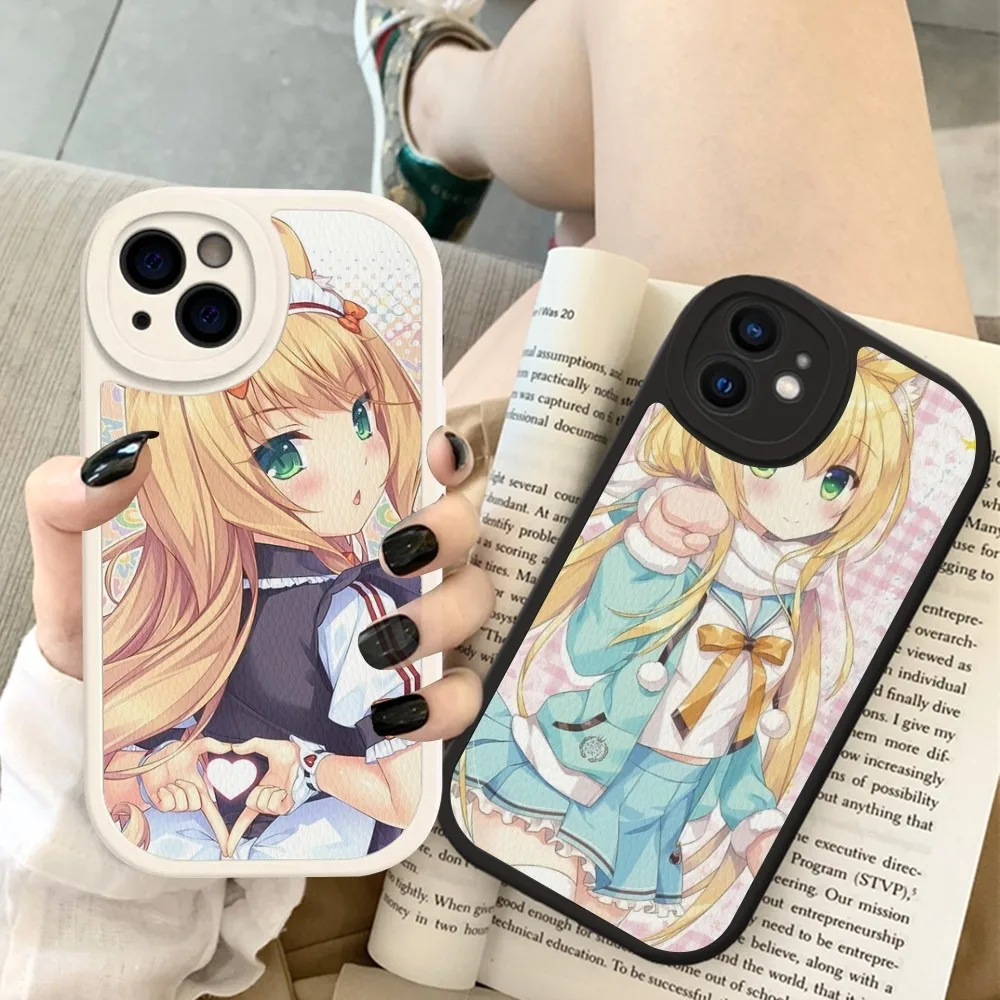 Cartoon Nekopara Phone Case Hard Leather For iPhone 14 13 12 Mini 11 14 Pro Max Xs X Xr 7 8 Plus Fundas
Cartoon Nekopara Phone Case Hard Leather For iPhone 14 13 12 Mini 11 14 Pro Max Xs X Xr 7 8 Plus Fundas