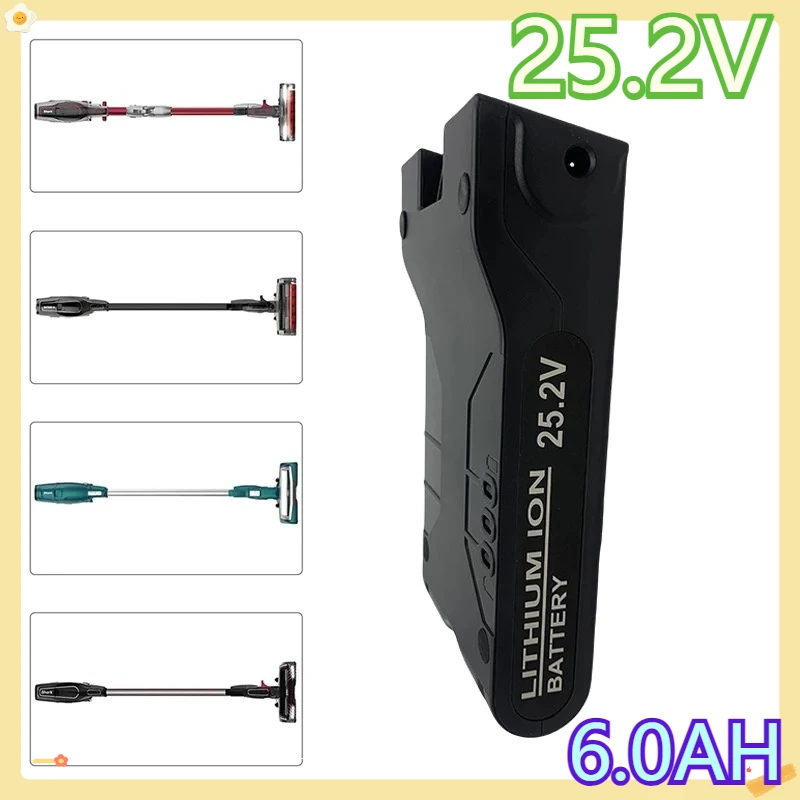 For Shark XBAT200 ION Rocket IONFlex and IONFlex Cordless Vacuums Batter,25.2V 6000mAH lithium-ion vacuum cleaner battery
For Shark XBAT200 ION Rocket IONFlex and IONFlex Cordless Vacuums Batter,25.2V 6000mAH lithium-ion vacuum cleaner battery