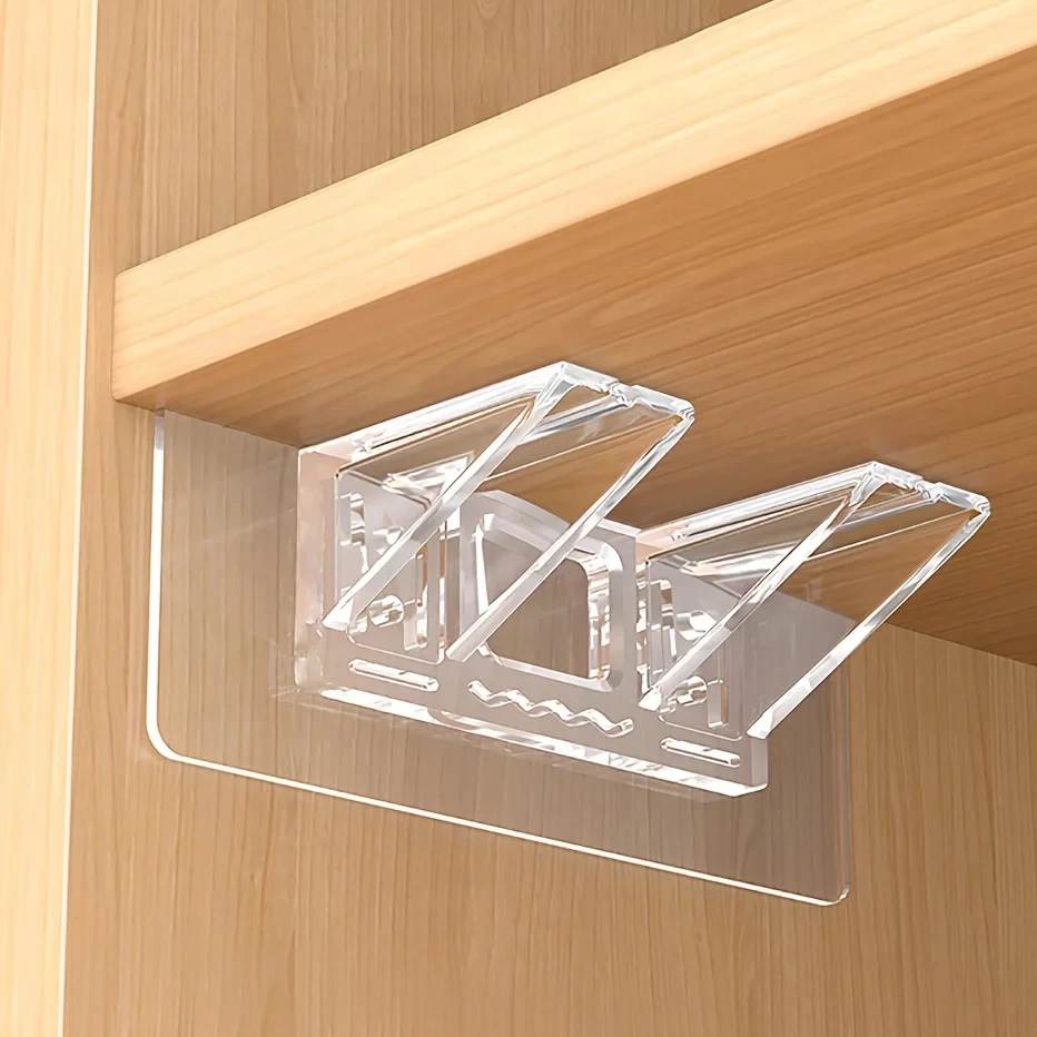 1/20pcs Shelf Support Pegs, Self Adhesive Clips For Cabinet Book Shelves Closet Brackets Clapboard Layer Closet Cabinet Helper
1/20pcs Shelf Support Pegs, Self Adhesive Clips For Cabinet Book Shelves Closet Brackets Clapboard Layer Closet Cabinet Helper