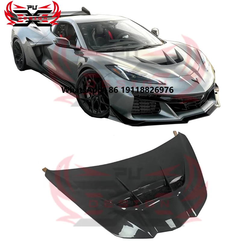 ZR1 Style Carbon Fiber Hood for Chevrolet Corvette C8 Car Accessories Carbon Bonnet Engine Cover
ZR1 Style Carbon Fiber Hood for Chevrolet Corvette C8 Car Accessories Carbon Bonnet Engine Cover