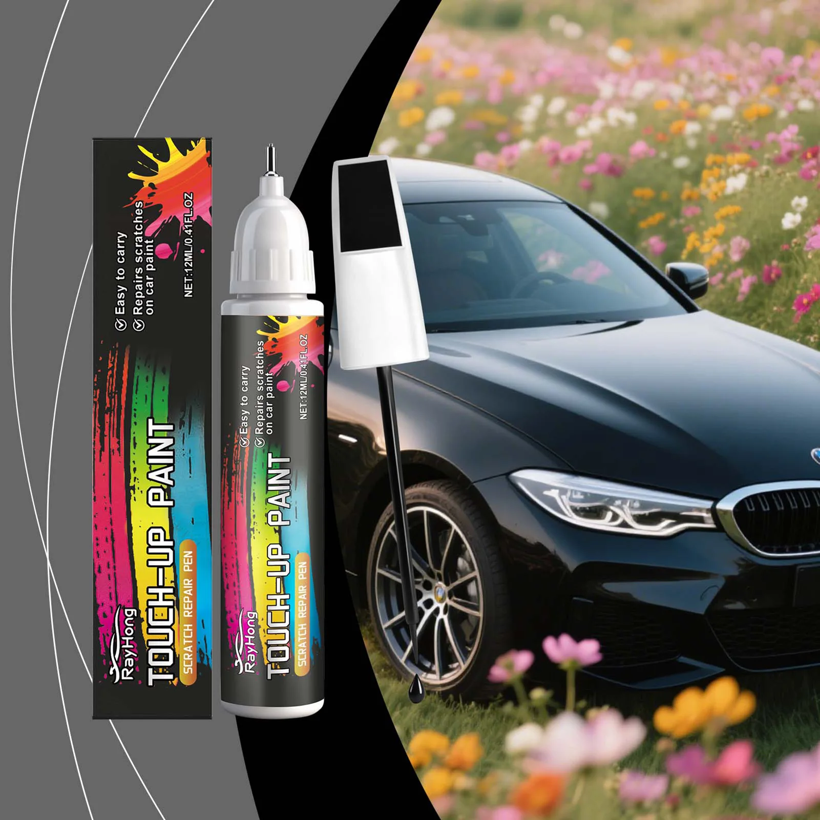 12 мл краска для ретуши для автомобилей, ручка для удаления царапин, быстрое легкое решение для ремонта автомобильной краски, автомобильная ручка с прозрачным покрытием
12 мл краска для ретуши для автомобилей, ручка для удаления царапин, быстрое легкое решение для ремонта автомобильной краски, автомобильная ручка с прозрачным покрытием