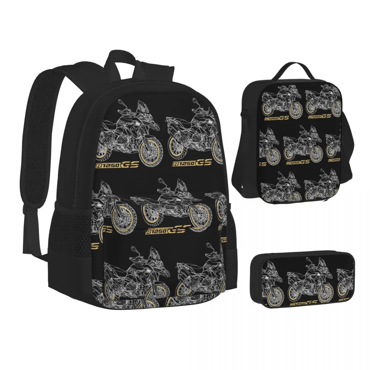 Adventure Motorcycle Backpacks Boys Girls Bookbag Children School Bags Kids Rucksack Lunch Bag Pen Bag Three-Piece Set
Adventure Motorcycle Backpacks Boys Girls Bookbag Children School Bags Kids Rucksack Lunch Bag Pen Bag Three-Piece Set