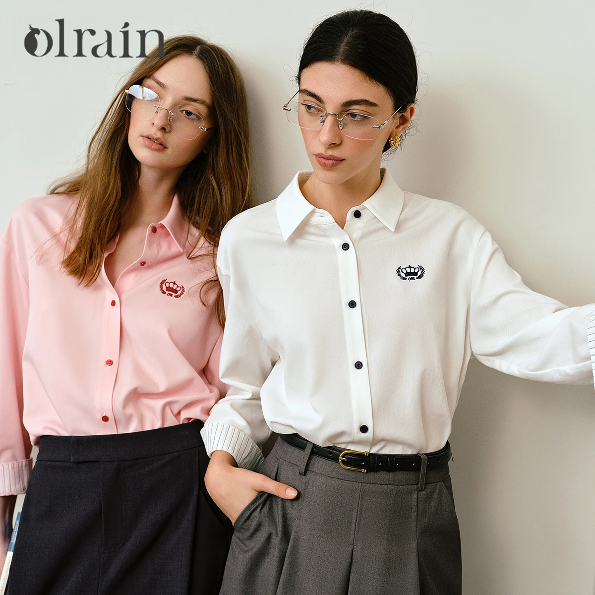 OLrain Casual Commuter Design Sense White Long Sleeve Shirt Women's Autumn 2025 New Embroidered Shirt M57QC000166
OLrain Casual Commuter Design Sense White Long Sleeve Shirt Women's Autumn 2025 New Embroidered Shirt M57QC000166