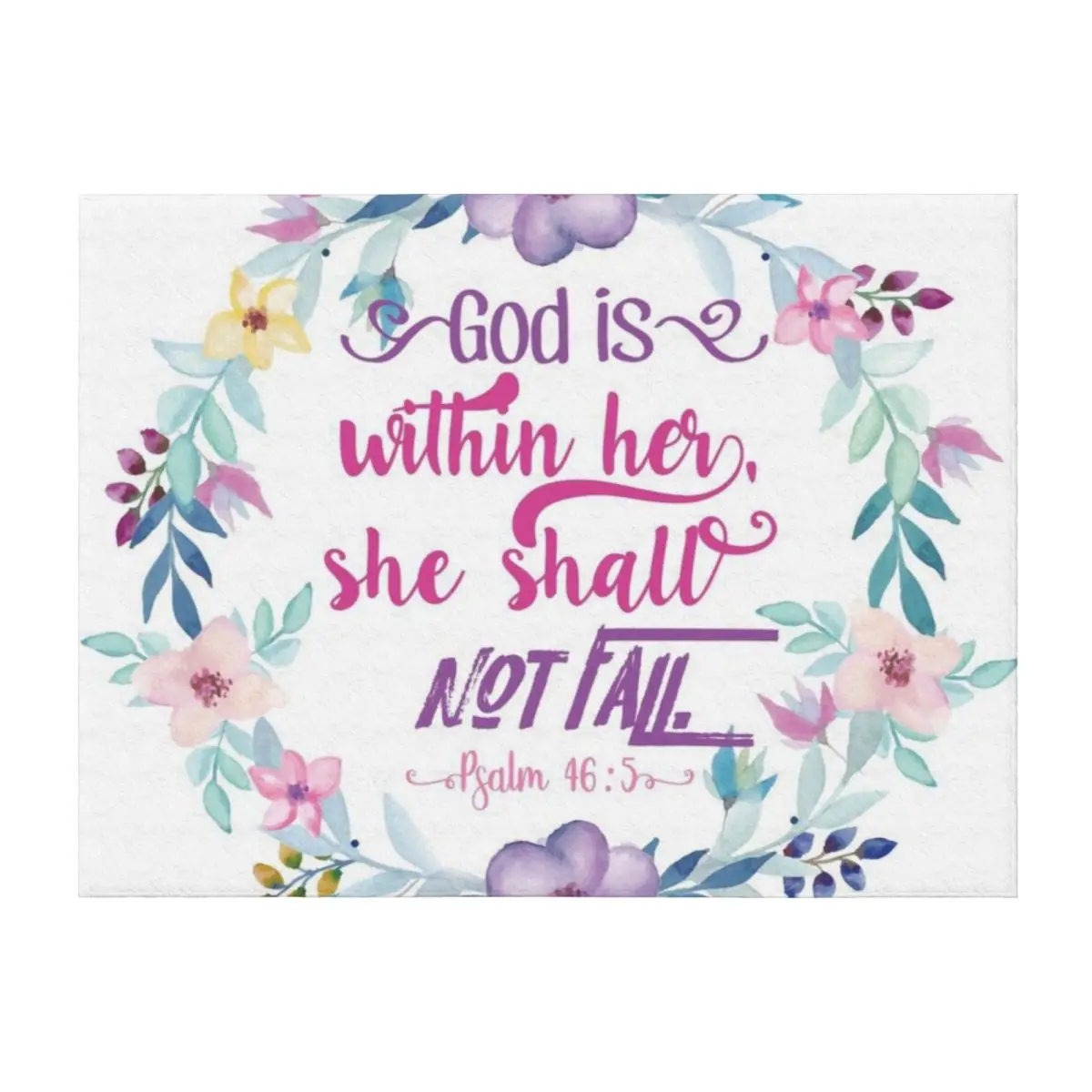 Psalm 46:5 Throw Blanket Luxury St Blankets For Baby Plaid christmas decoration Blankets
Psalm 46:5 Throw Blanket Luxury St Blankets For Baby Plaid christmas decoration Blankets