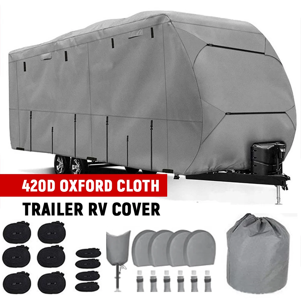 Чехол для прицепа-дачника из ткани Оксфорд 420D с ремнями и сумкой для хранения, защита от УФ-излучения, ветрозащитный, водонепроницаемый, для кемпера-прицепа
Чехол для прицепа-дачника из ткани Оксфорд 420D с ремнями и сумкой для хранения, защита от УФ-излучения, ветрозащитный, водонепроницаемый, для кемпера-прицепа