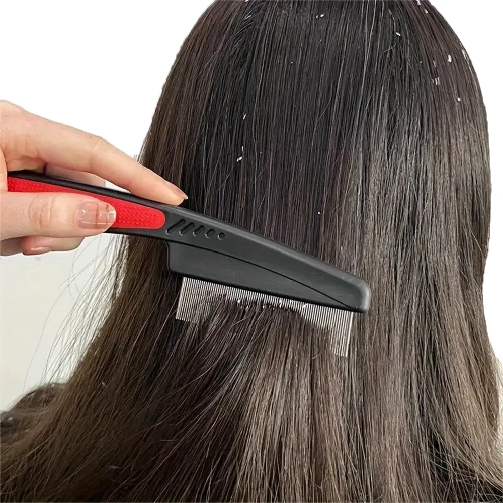 Stainless Steel Fine Tooth Comb Tweezers Comb Lice Comb Dandruff Comb Professional Head Lice Nit Removal Hair Comb
Stainless Steel Fine Tooth Comb Tweezers Comb Lice Comb Dandruff Comb Professional Head Lice Nit Removal Hair Comb