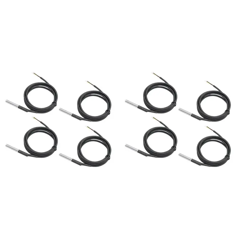 L68A 8Pcs DS18B20 Waterproof Temperature Sensors 1M Length Digital Thermal Stainless Steel Probe Temperature Controller
L68A 8Pcs DS18B20 Waterproof Temperature Sensors 1M Length Digital Thermal Stainless Steel Probe Temperature Controller