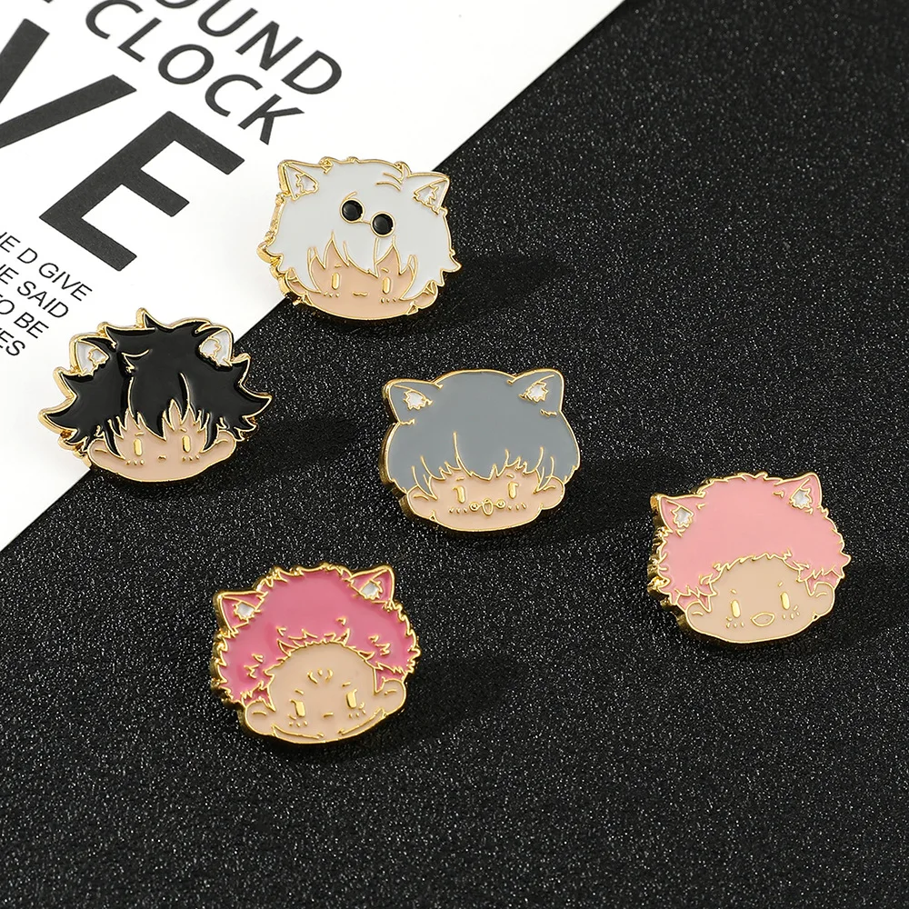 Anime Jujutsu Kaisen Enamel Badge Cartoon Q-version Itadori Yuji Satoru Gojo Brooch for Backpack Clothing Lapel Pins Accessories
Anime Jujutsu Kaisen Enamel Badge Cartoon Q-version Itadori Yuji Satoru Gojo Brooch for Backpack Clothing Lapel Pins Accessories