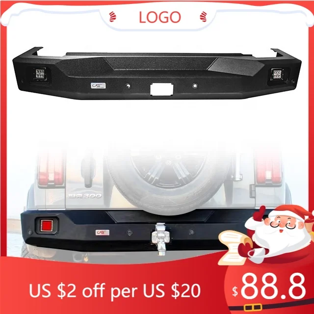 STLF HIgh Quality 4WD Carbon Steel Exterior Accessories Gulfstream Rear Bumper for GWM Great Wall Tank 300
STLF HIgh Quality 4WD Carbon Steel Exterior Accessories Gulfstream Rear Bumper for GWM Great Wall Tank 300