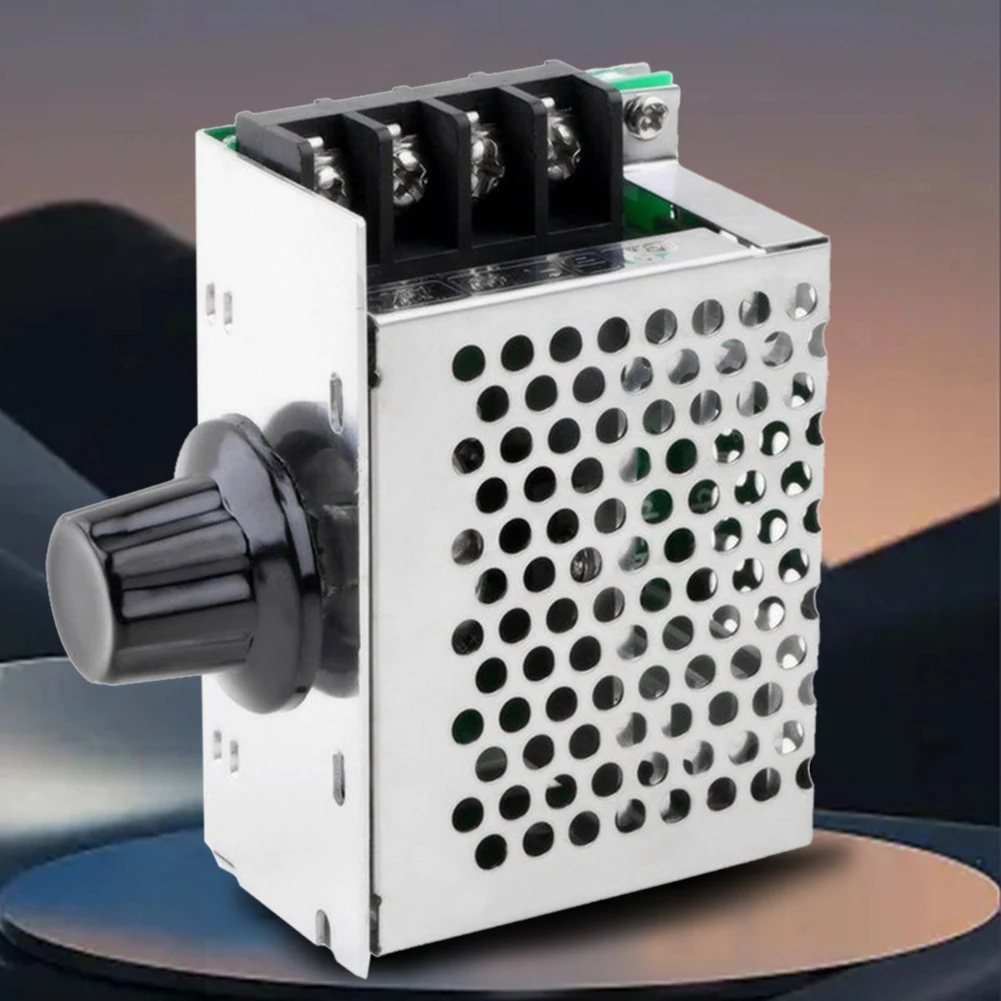 4000W Temperature Regulating Module with Case AC 220V Dimming Speed Temp Regulation Control High Power Electronic Volt Regulator
4000W Temperature Regulating Module with Case AC 220V Dimming Speed Temp Regulation Control High Power Electronic Volt Regulator