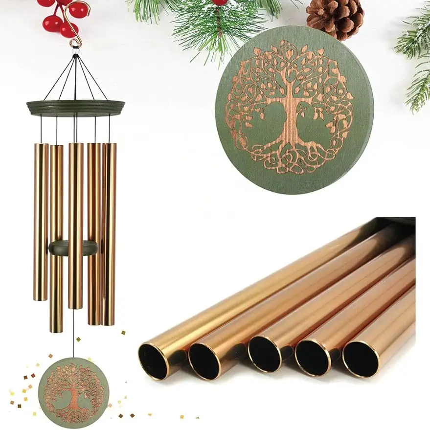 Памятные ветряные колокольчики WindChimes Outdoor Deep ToneLarge для потери любимого человека, гравировка дерева жизненной жизни, ветряные колокольчики для улицы
Памятные ветряные колокольчики WindChimes Outdoor Deep ToneLarge для потери любимого человека, гравировка дерева жизненной жизни, ветряные колокольчики для улицы