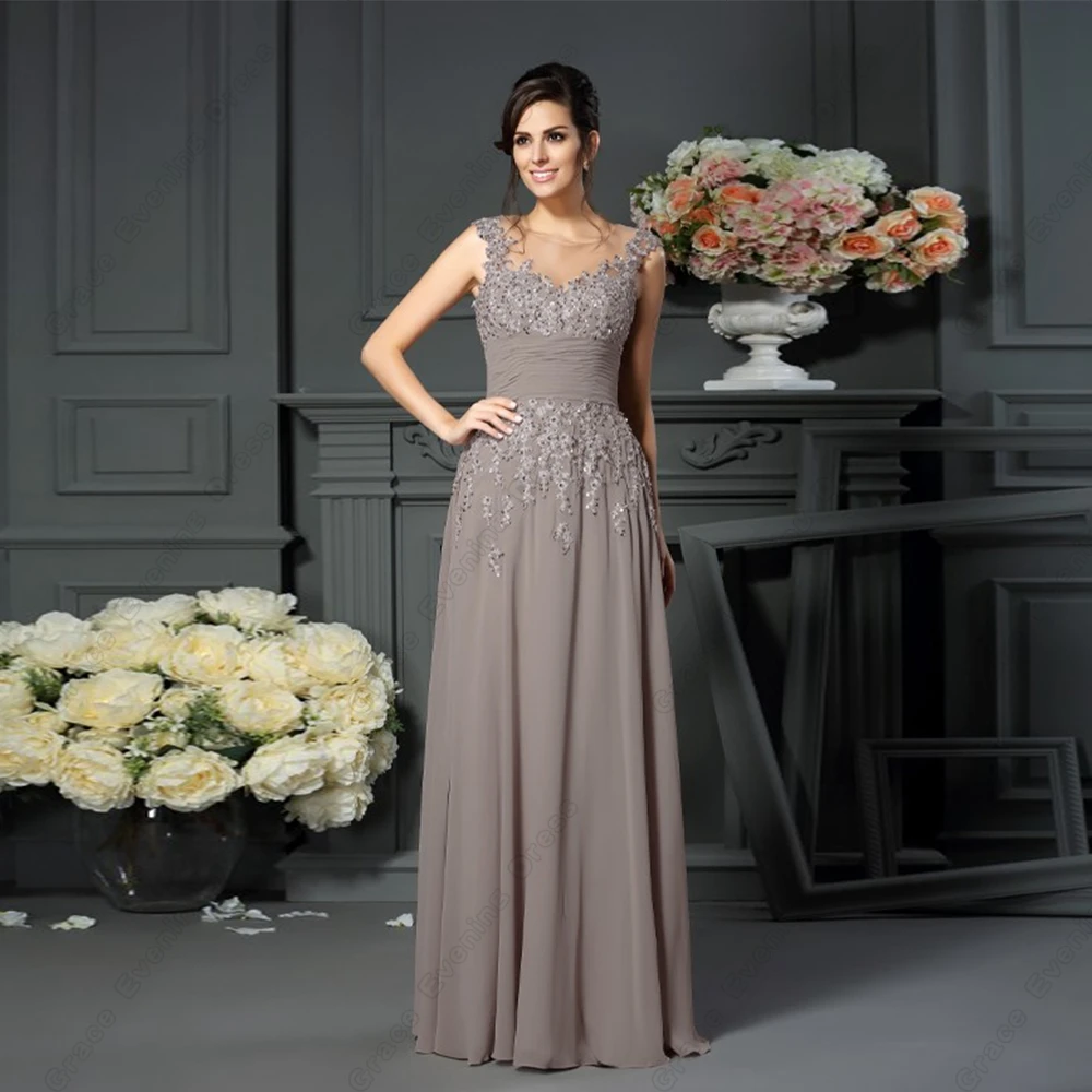 Brown Spaghetti Straps Mother of Bride Dresses with Lace Sleeveless Beach Wedding Party Dresses for Womnen 2024 Robe De Soirée
Brown Spaghetti Straps Mother of Bride Dresses with Lace Sleeveless Beach Wedding Party Dresses for Womnen 2024 Robe De Soirée