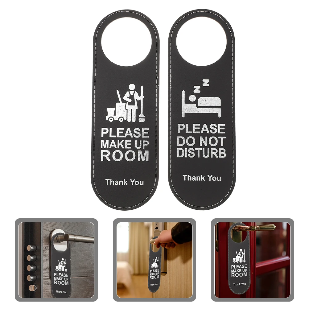 4 Pcs Hotel Double-sided Door Signage Room for Signs Bedroom Hanging Guest Not Disturb Office
4 Pcs Hotel Double-sided Door Signage Room for Signs Bedroom Hanging Guest Not Disturb Office