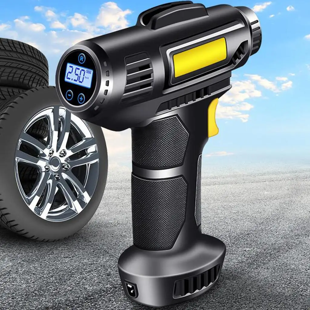 Portable Tire Inflator Rechargeable 12V for Motorcycle Inflatables Car
Portable Tire Inflator Rechargeable 12V for Motorcycle Inflatables Car